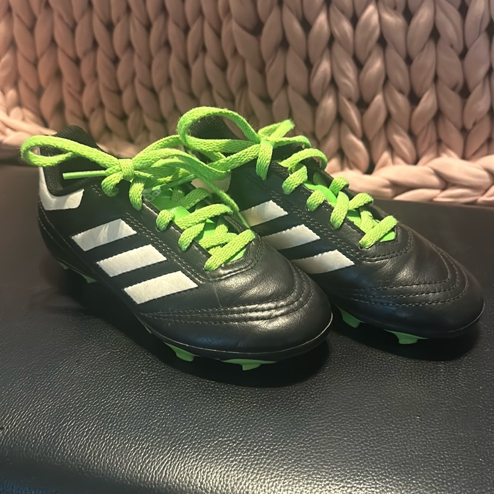 Adidas soccer cleats, toddler size 12